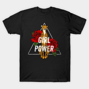 Girl Power - Cheetah T-Shirt